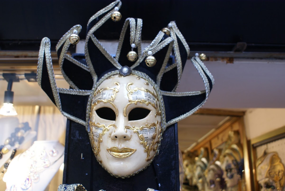 Venetian carnival mask