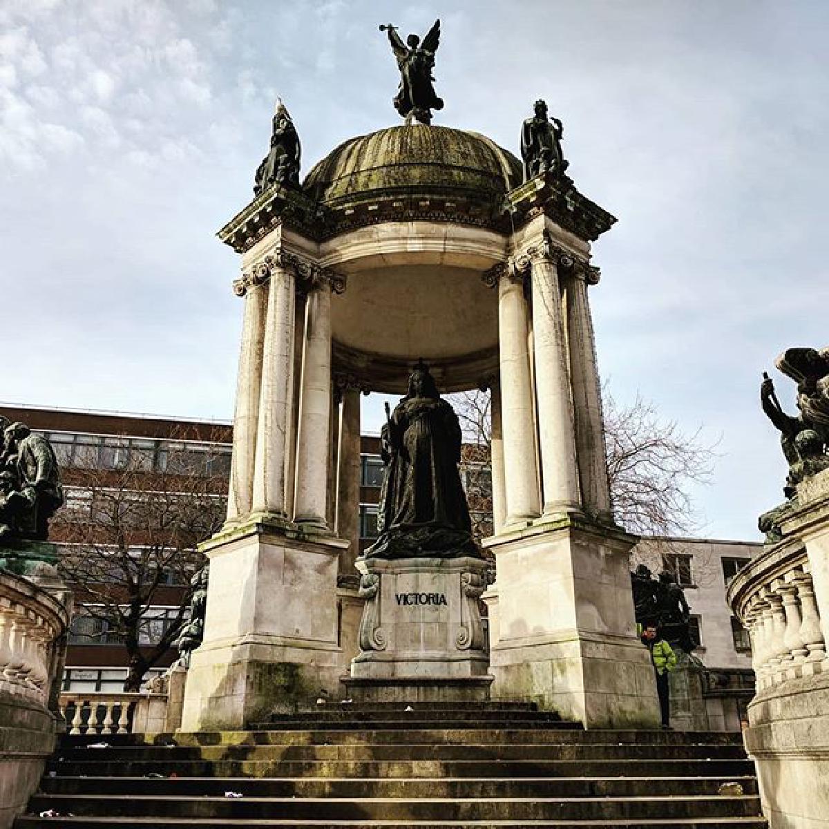 Statue of Queen Victoria in Liverpool
